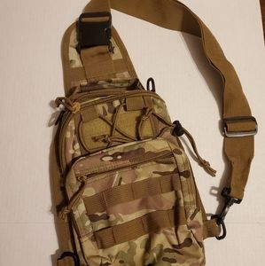 Cammo Over the Shoulder Bag